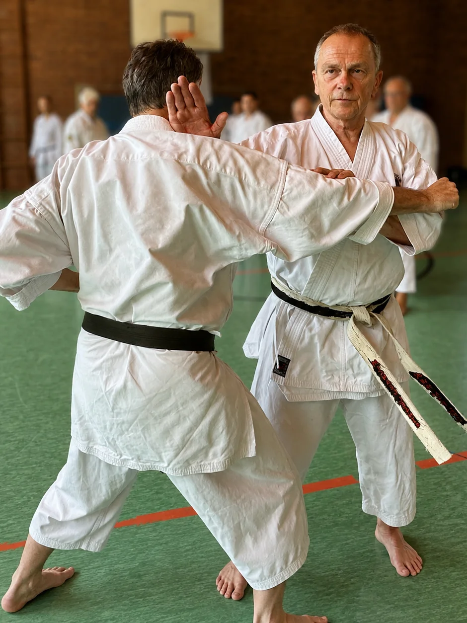 Karate- und Selbstverteidigungstraining im Budokan Göttingen