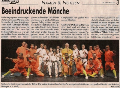 Beeindruckende Mönche